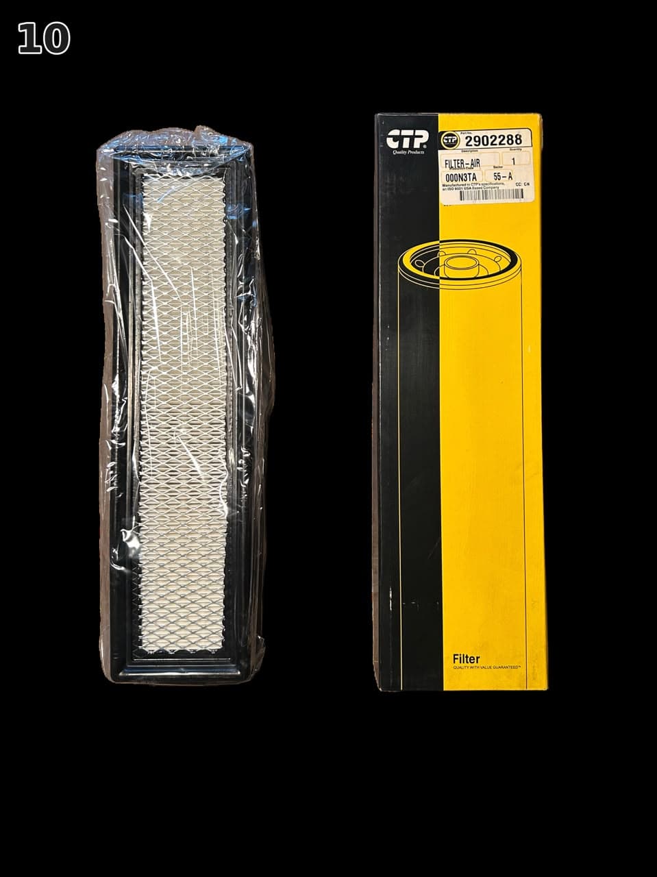 Filtro de Aire CTP (formato alargado)