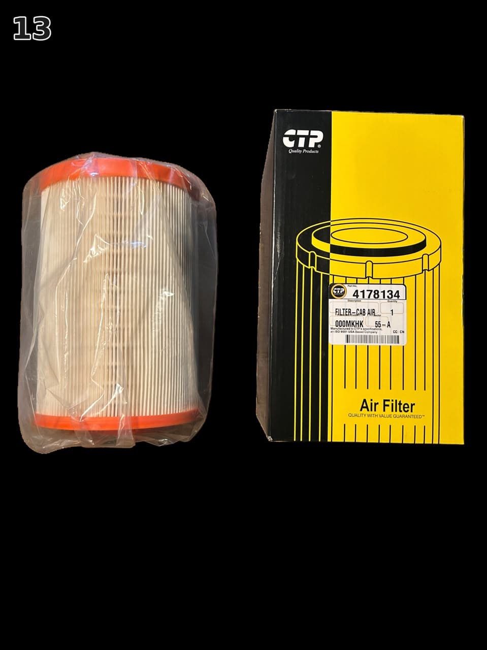 Filtro de Aire de Cabina CTP (cilíndrico)